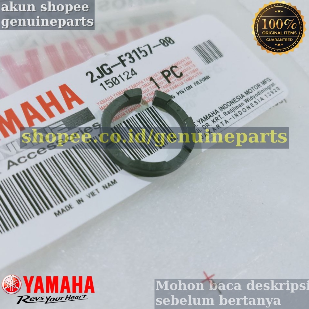 RING PLASTIK SULINGAN SKOK SHOCK DEPAN JUPITER Z 110 2003-2009 BURHAN ORIGINAL YAMAHA