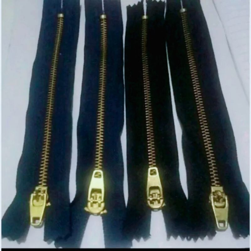 1 lusin resleting 5 inch-resleting jeans seleting celana jeans