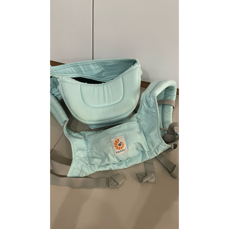 preloved ergobaby blue hip seat