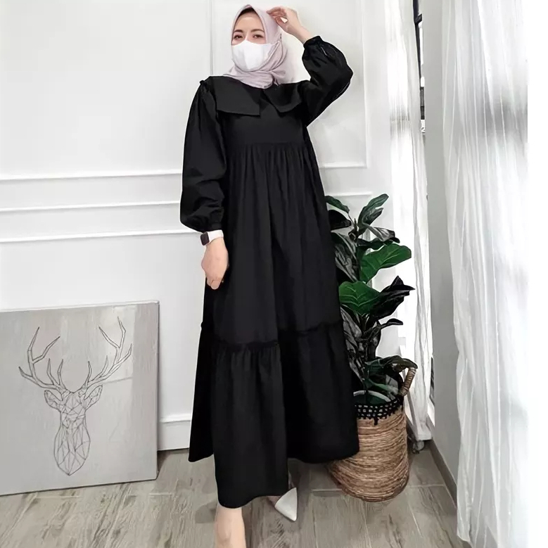 FhanzaProject - Sasha Dress | Dress Katun Korean Style