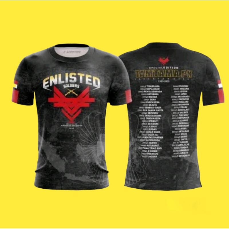 KAOS JERSEY TAMTAMA PK FULL PRINT / BAJU TAMTAMA HITAM