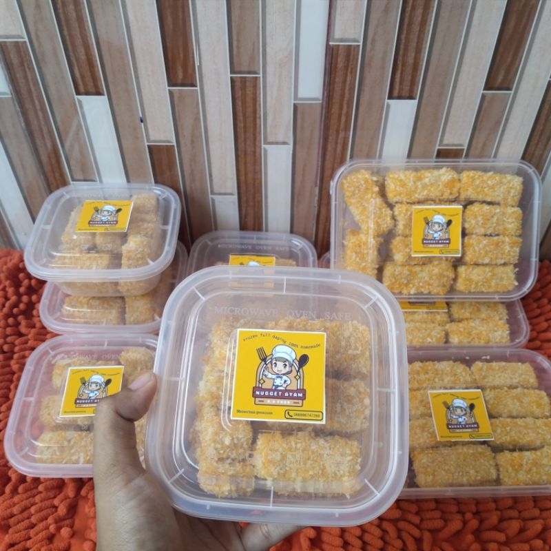 

R.A food nugget ayam homemade 200grisi 12pcs