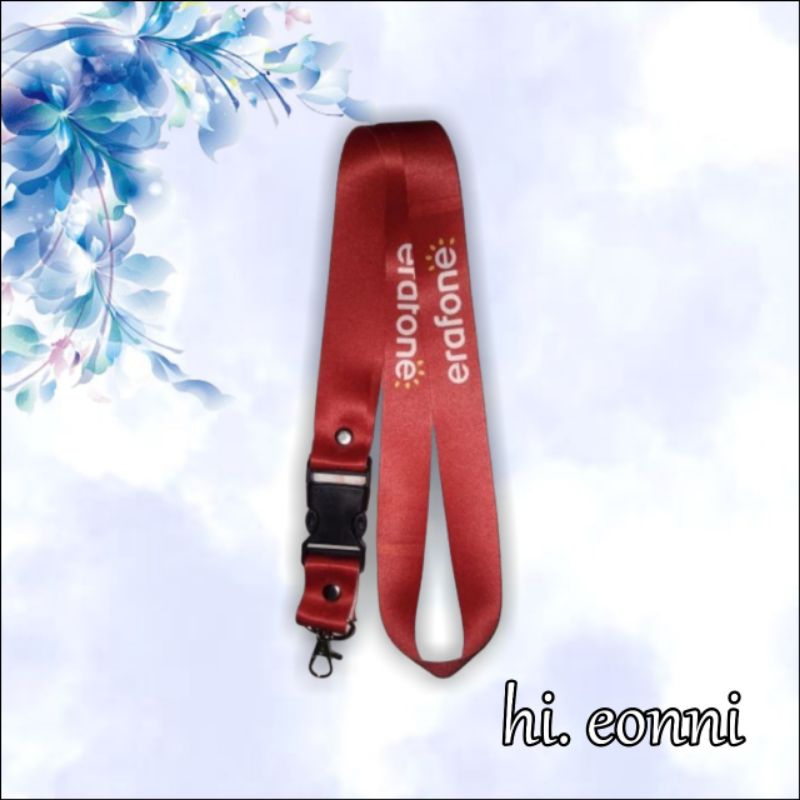 Tali id card ERAFONE / tali lanyard ERAFONE ( READY STOCK ) MURAH !!!