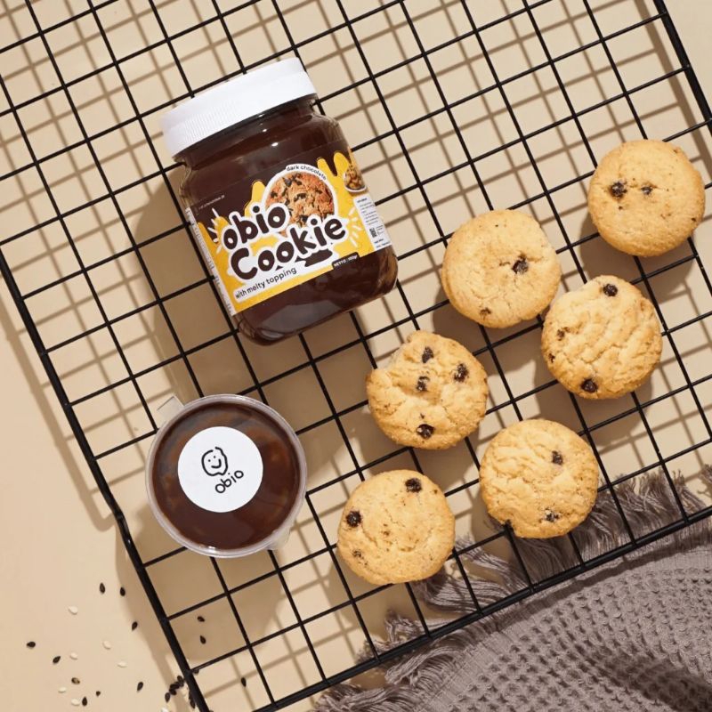 

Choco Obio Cookies / Melty Cookies Lumer / Coklat Lumer / Cemilan Viral