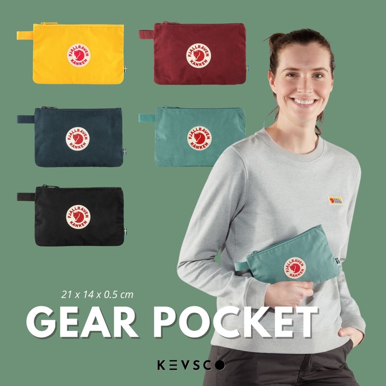 

LUAR BIASA READYCOD K4n K3n Gear Pocket Pouch Wallet dompet kecil tempat pensil kotak waterproof