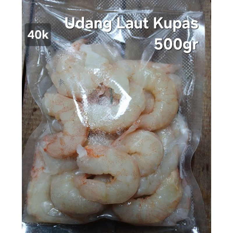 

Udang Laut Kupas Beku