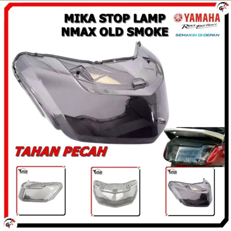 PROMOO Mika Smoke Original Nemo Stoplamp Kaca Lampu Stop Nmax Old 2014 - 2019