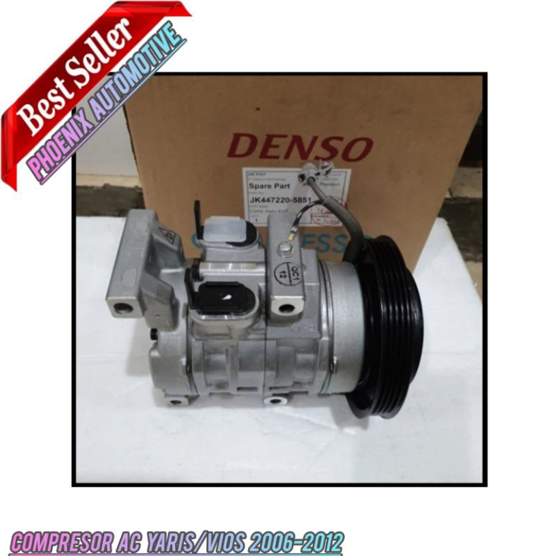 COMPRESOR AC YARIS/VIOS 2006-2012