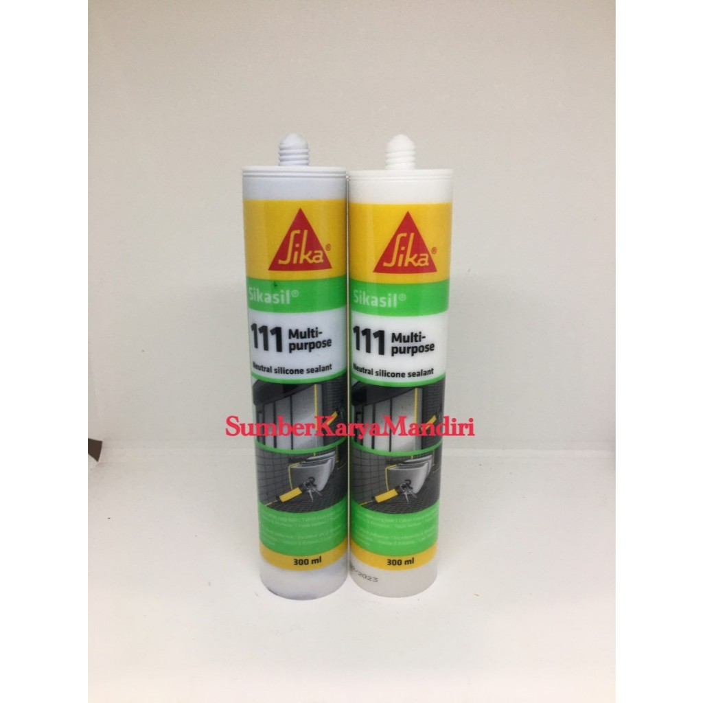 Sikasil 111 Multi-Purpose Neutral Silicone Sealant ( PutihHitam)