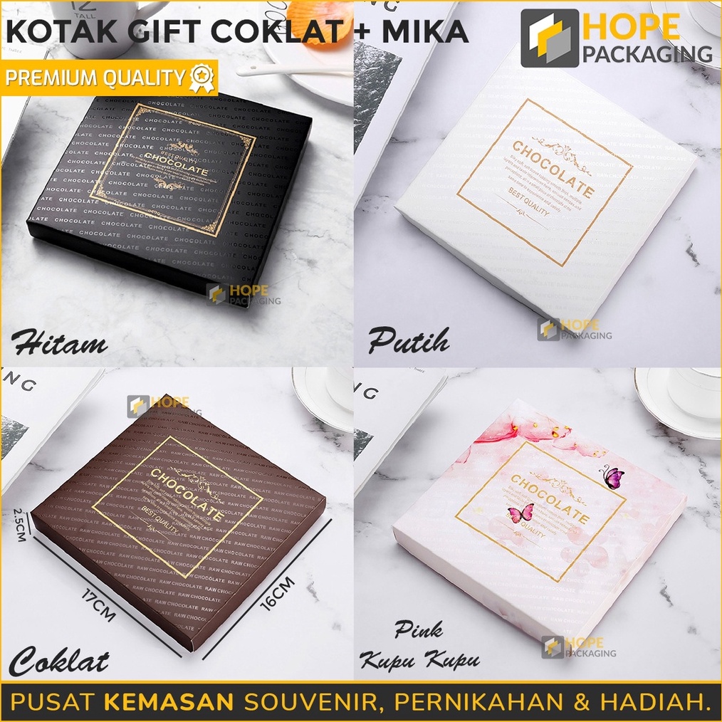 PROMO BESAR Kotak Gift Coklat Valentine  Mika Tray Bento Kotak Brownis Kue Bolu Coklat Kemasan Alumu
