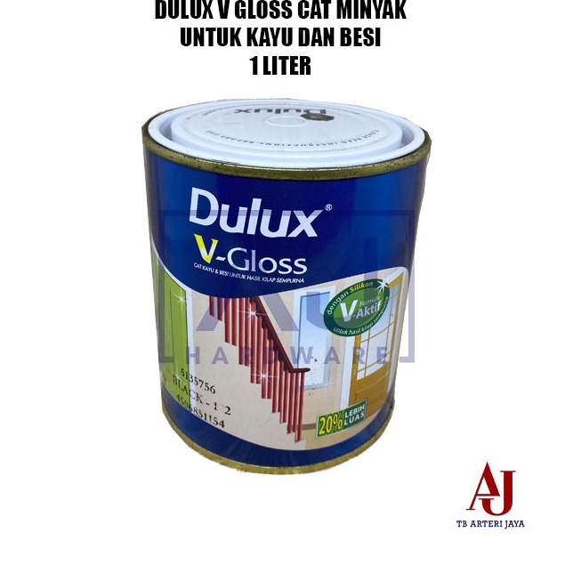 

Readystock Du V Gloss Cat Minyak Kayu dan Besi Warna Standart Ukuran 1 Kg