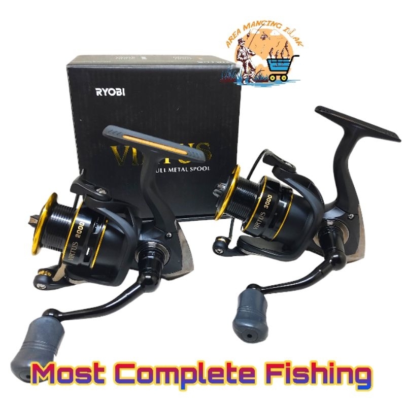 Reel Ryobi Virtus 2000 3000 Metal Body