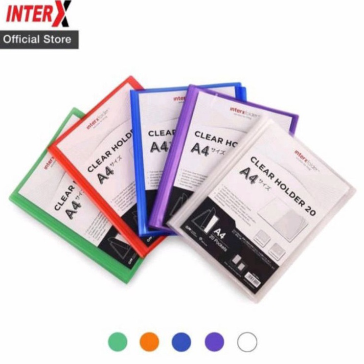 

Paket Hemat Clear Holder A4 2 Pocket Inter X Dokumen Keeper Display Album