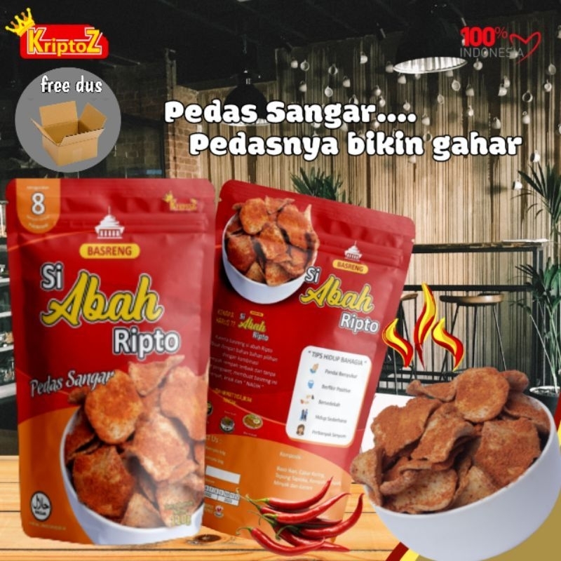 

Basreng Pedas Dan Original rasa nampollll
