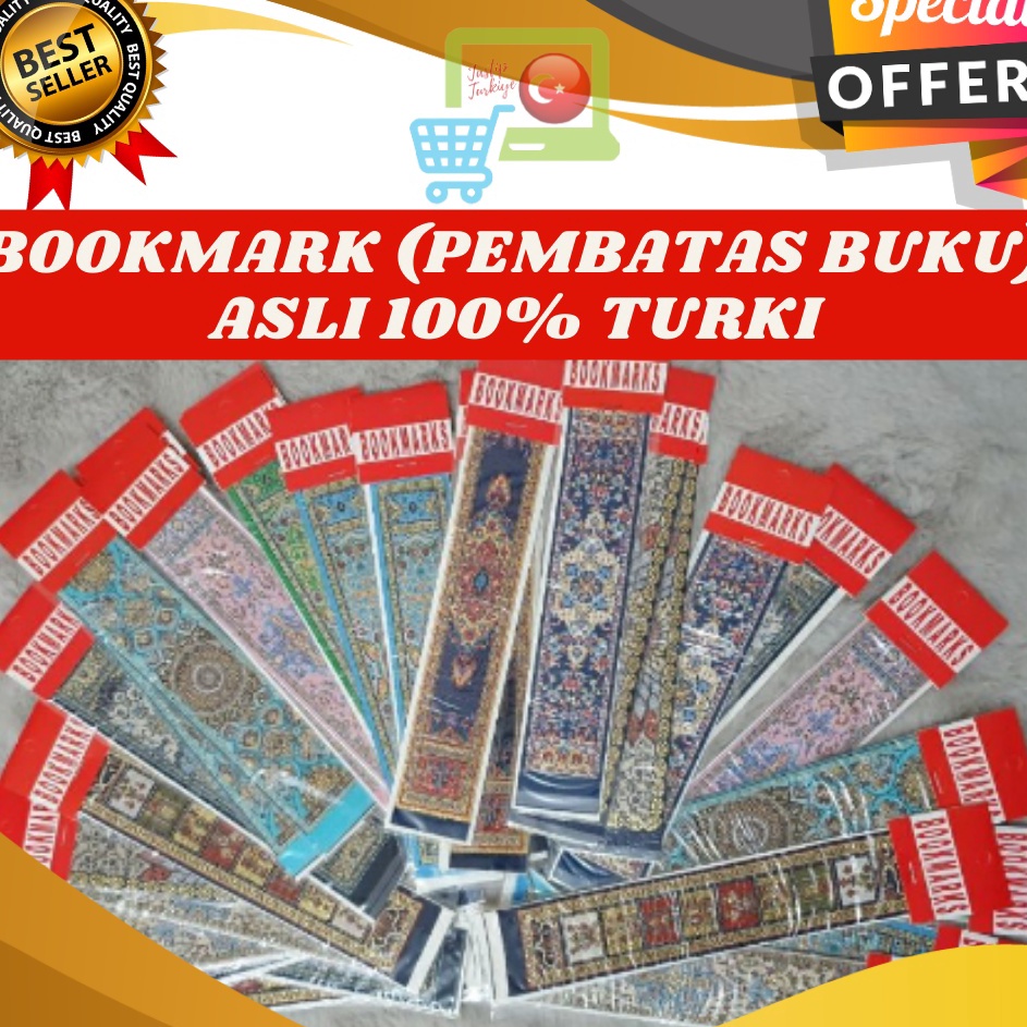 

BOOKMARK ASLI DARI TURKI SOUVENIR ORIGINAL 1 TURKEY OLEHOLEH TURKIYE