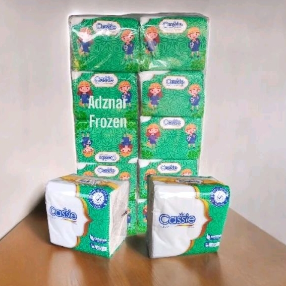 Facial Tissue Cassie pop up 250 ply / tisu Cassie pop up