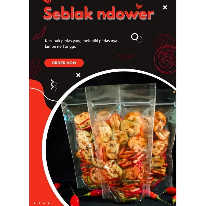

Kerupuk Seblak Pedas(kerupuk Bantet)