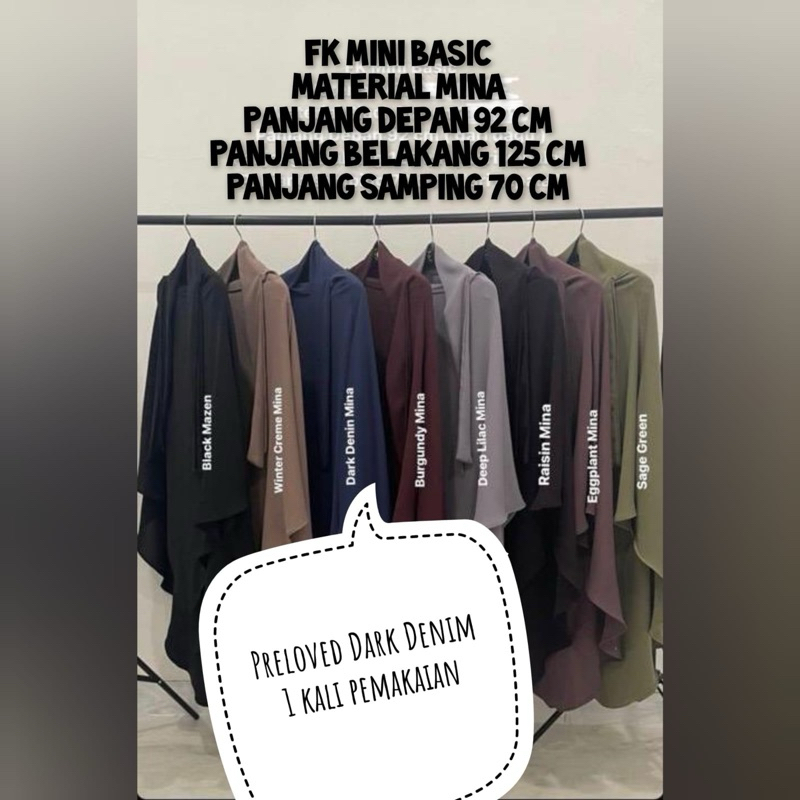 Aljenna FK Mini Basic Dark Denim