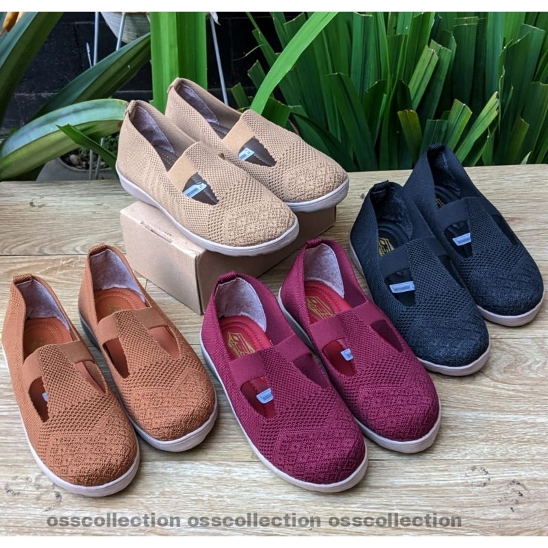 SEPATU RAJUT IMPORT SOL KARET OSS COLLECTION 36/37/38/39/40