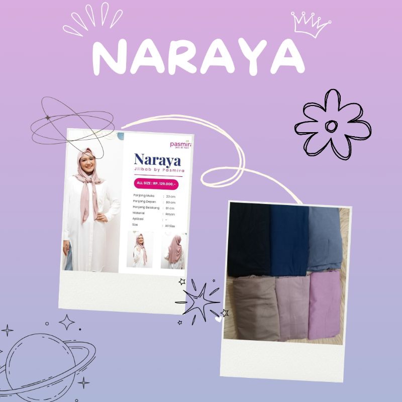 hijab naraya by pasmira