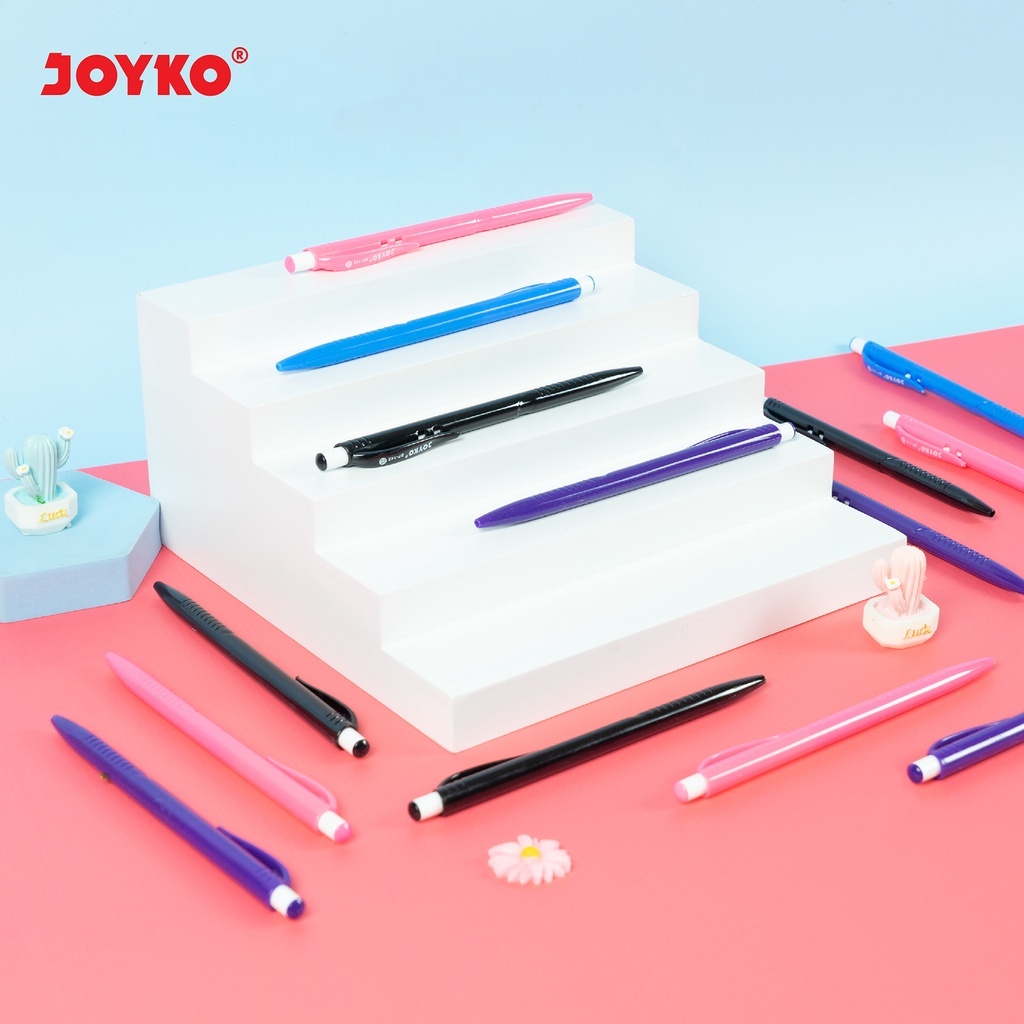 

Ball Pen Pulpen Pena Joyko BP-142 1.0 mm 1 Box 12 Pcs