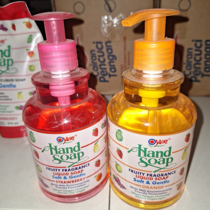 Yuri Hand Soap Pump 410ml botol