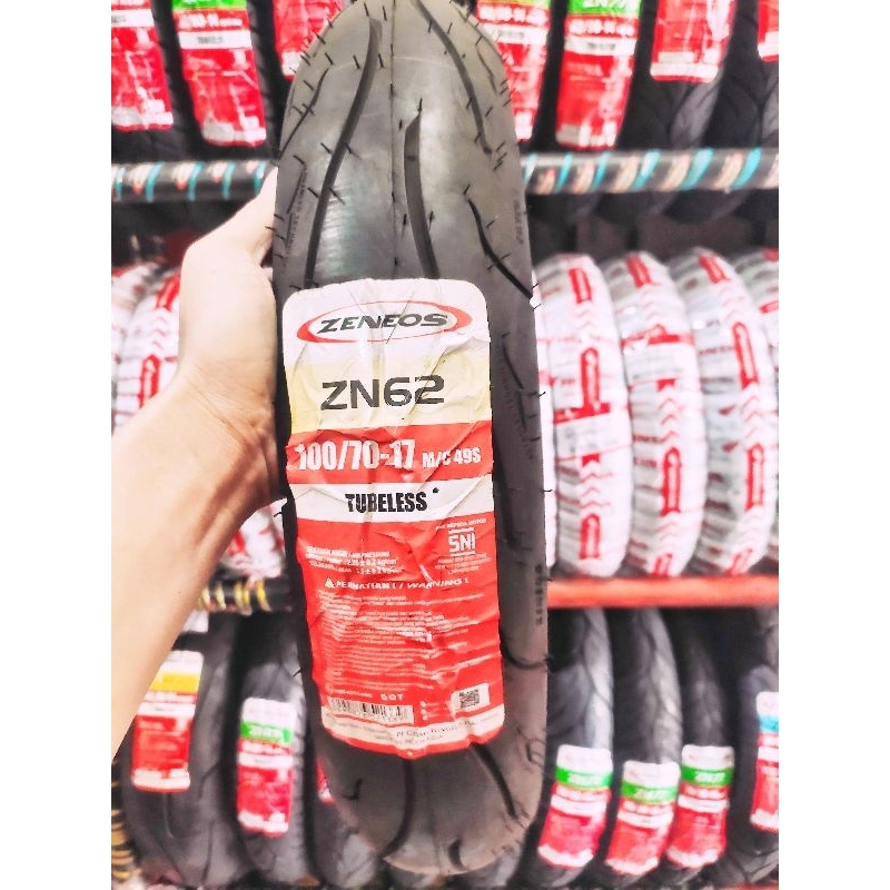 BAN RING 17 ZENEOS ZN 62 100/70-17 LUAR TUBELES 100/70-17 ZENEOS ZN 62