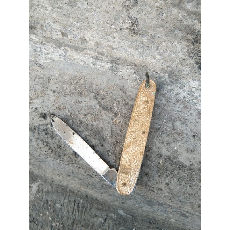 vintage pocket knife, pisau lipat jadul