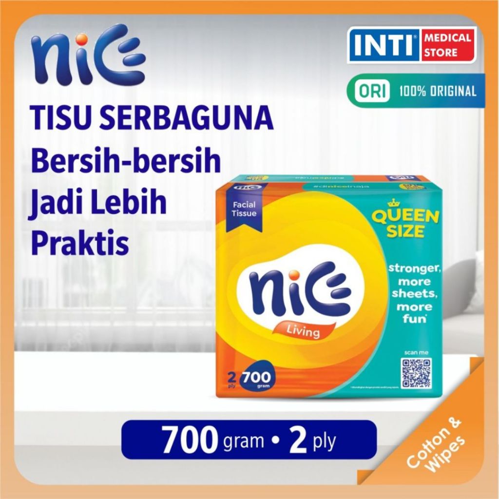 Nice | Facial Tissue Queen Size 700 gr | Tisu Wajah Kiloan