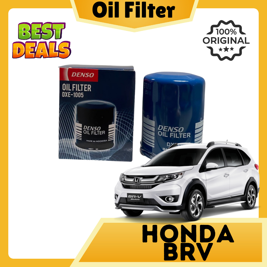 Saringan Oil Filter Oli Mobil Honda BRV Original Denso