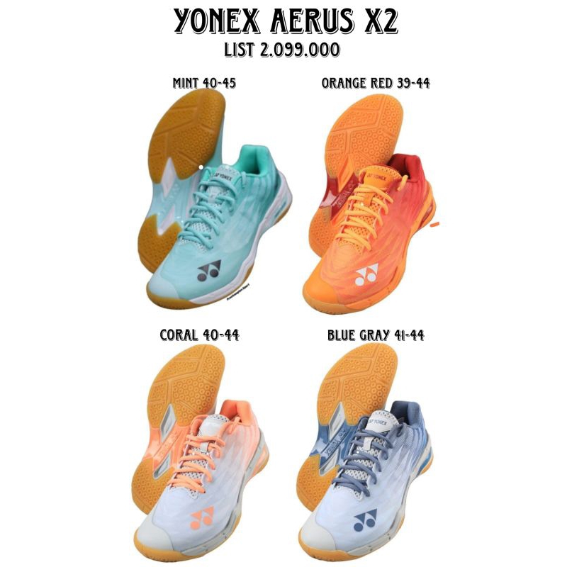 Sepatu Yonex Aerus X2 Aerus Z2 Original PROMO