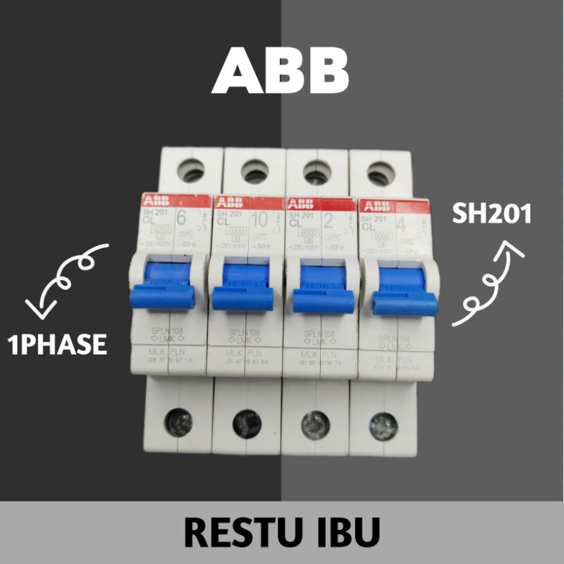 MCB PLN ABB SH ori pernah dipakai kondisi normal