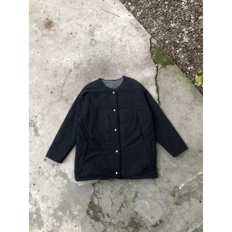Liner Jacket Black woll