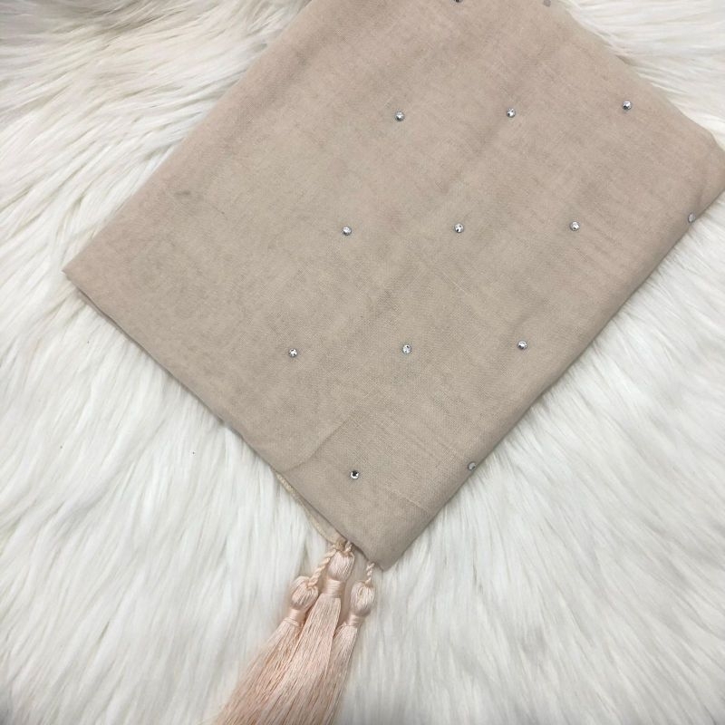 HIJAB SEGI EMPAT SWAROVSKI// SEGI EMPAT PARIS SWAROVSKI TASSEL// PARIS SWAROVSKI TASSEL