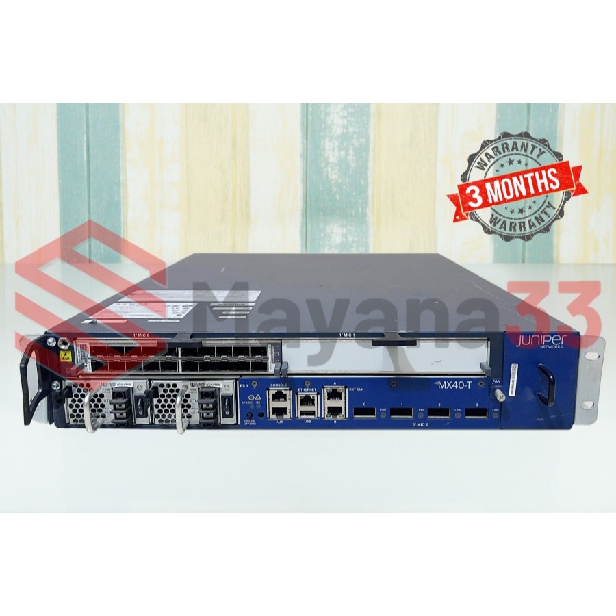 Juniper Networks MX40-T Internet Router bukan MX80 MX104 MX204