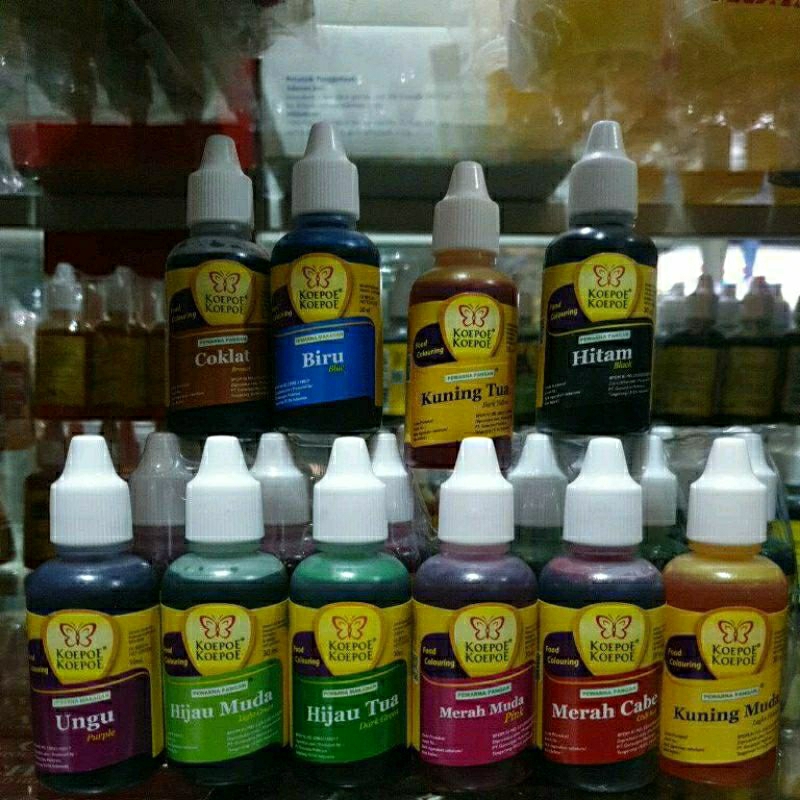 

pewarna makanan koepoe koepoe 30ml bahan tambahan pangan