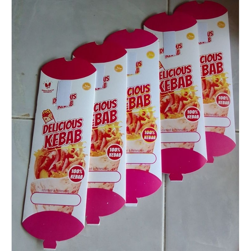 

Dus kebab isi 100 lembar // wadah kebab // kertas kebab // kemasan kebab
