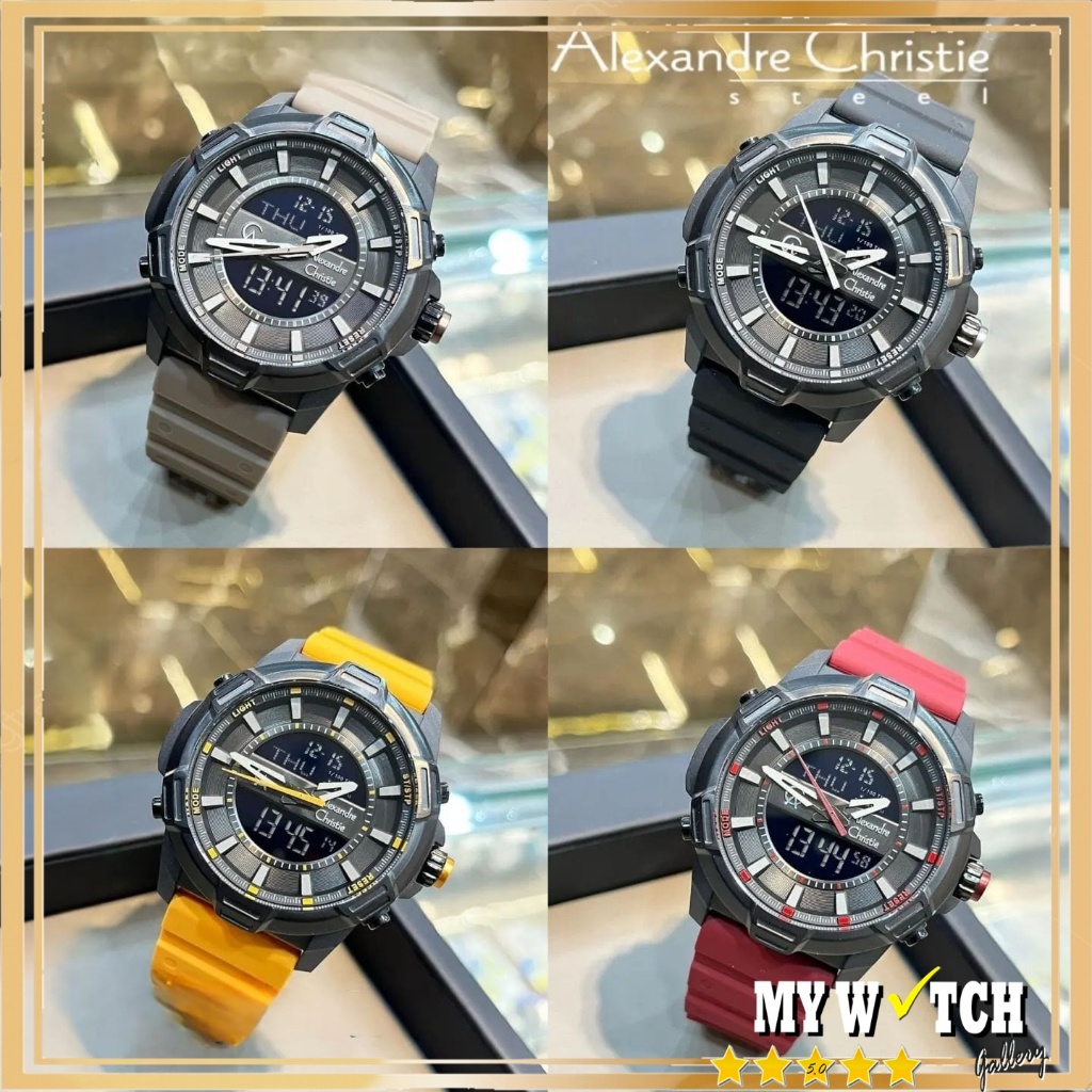 Jam Tangan Alexandre Christie / Alexander UNISEX AC 9375 MH Original