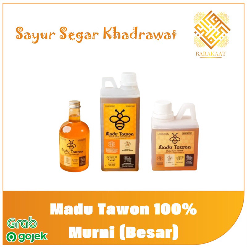 

Madu Tawon Murni Berbagai Ukuran (Besar)