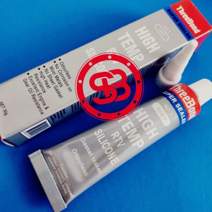 

ia Terupdate Lem Threebond SUPER SEALER NO1 HIGH Temp RTV Silicone Grey Abu Abu 3gr R64