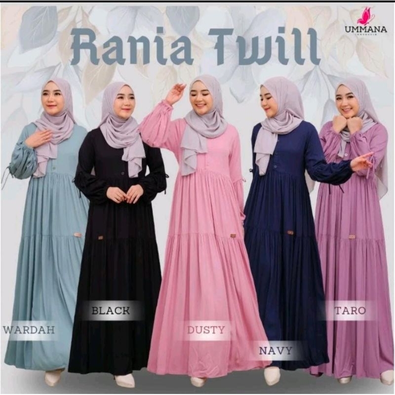 GAMIS RANIA TWILL ummana indonesia