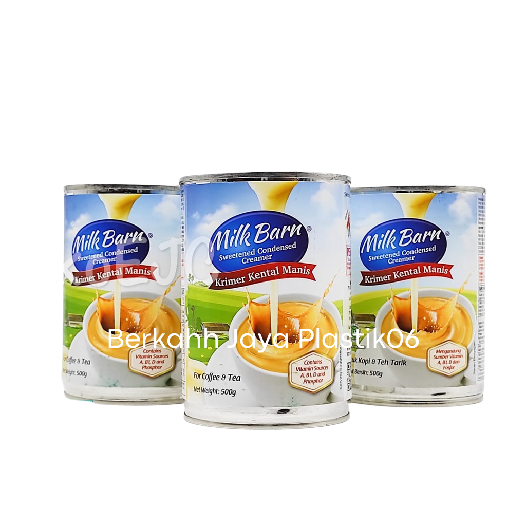 

Krimer Kental Manis / Susu Kental Manis / SKM Milk Barn 500gr Susu Kaleng