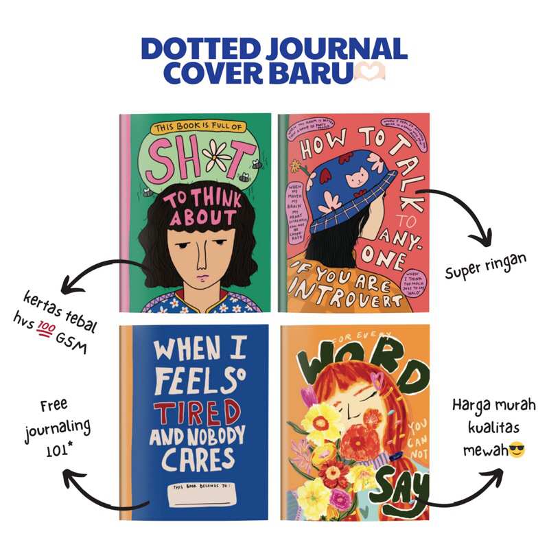 

DOTTED JOURNAL SEMI HARDCOVER