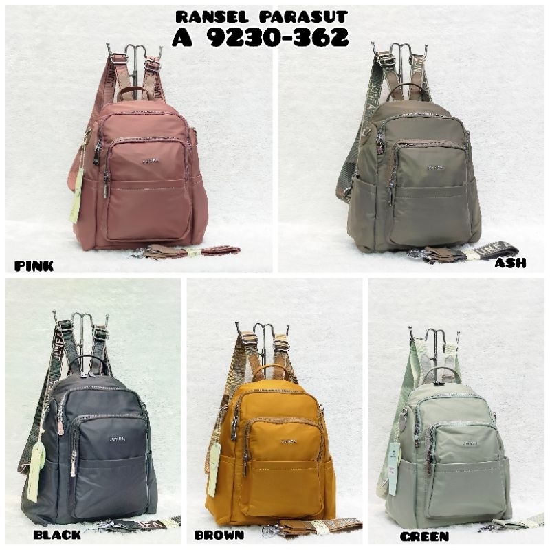 BEST SELLER  TAS RANSEL JUNFA ORIGINAL 9230-362  BAHAN PARASUT