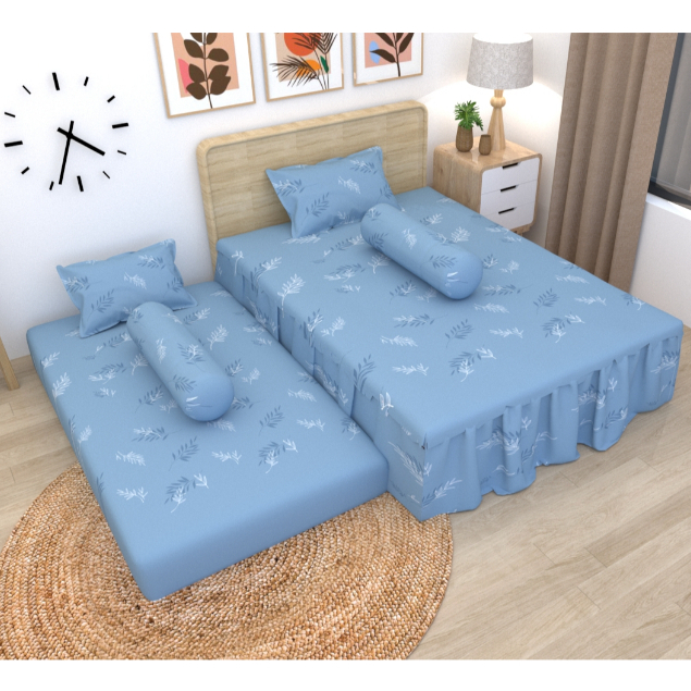 Valenita - Sprei DUO 2in1 140x200 - Sprei Bed Sorong Collection