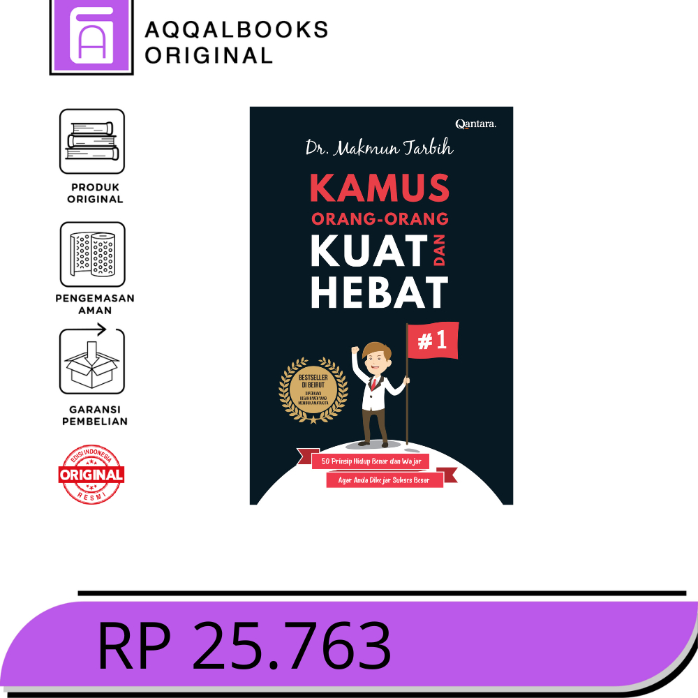 

Buku Murah (Kamus orang-orang kuat dan hebat)