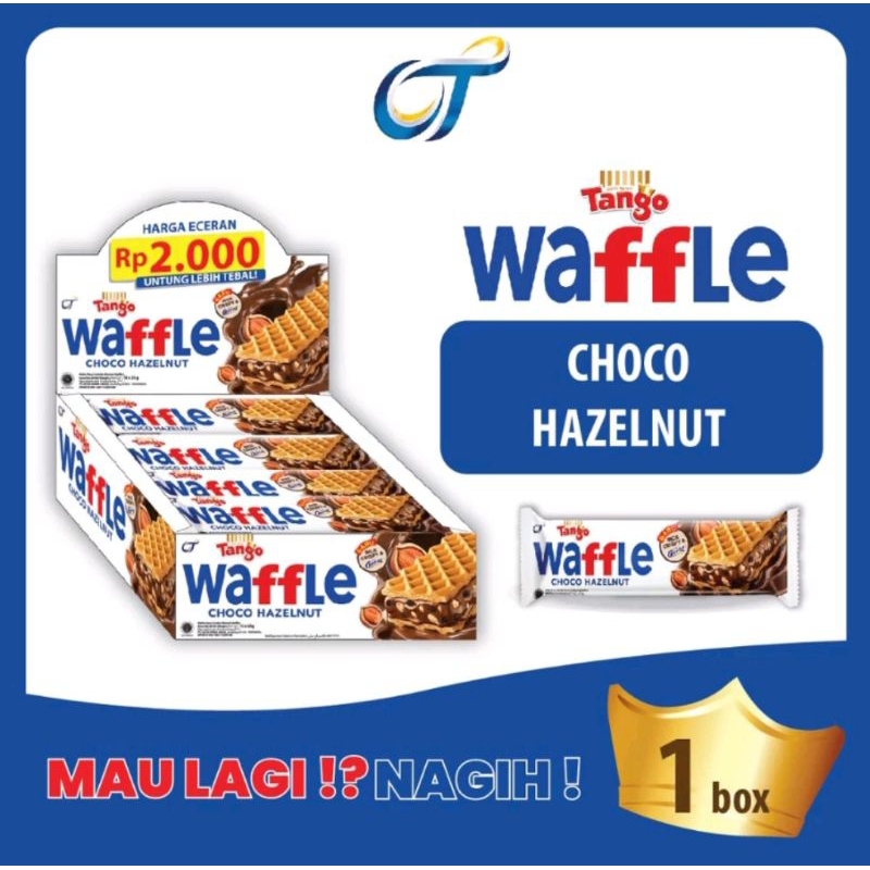 

TANGGO WAFFLE COCO HAZELNUT 1 BOX 13X25GR