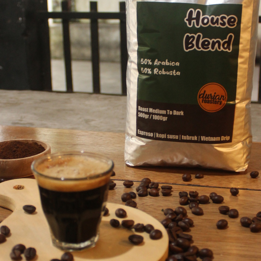 

Kopi House Blend Espresso - Arabica & Fine Robusta