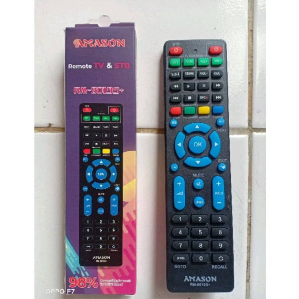 Remote Multifungsi Universal STB & TV Terlengkap Murah Langsung Pakai