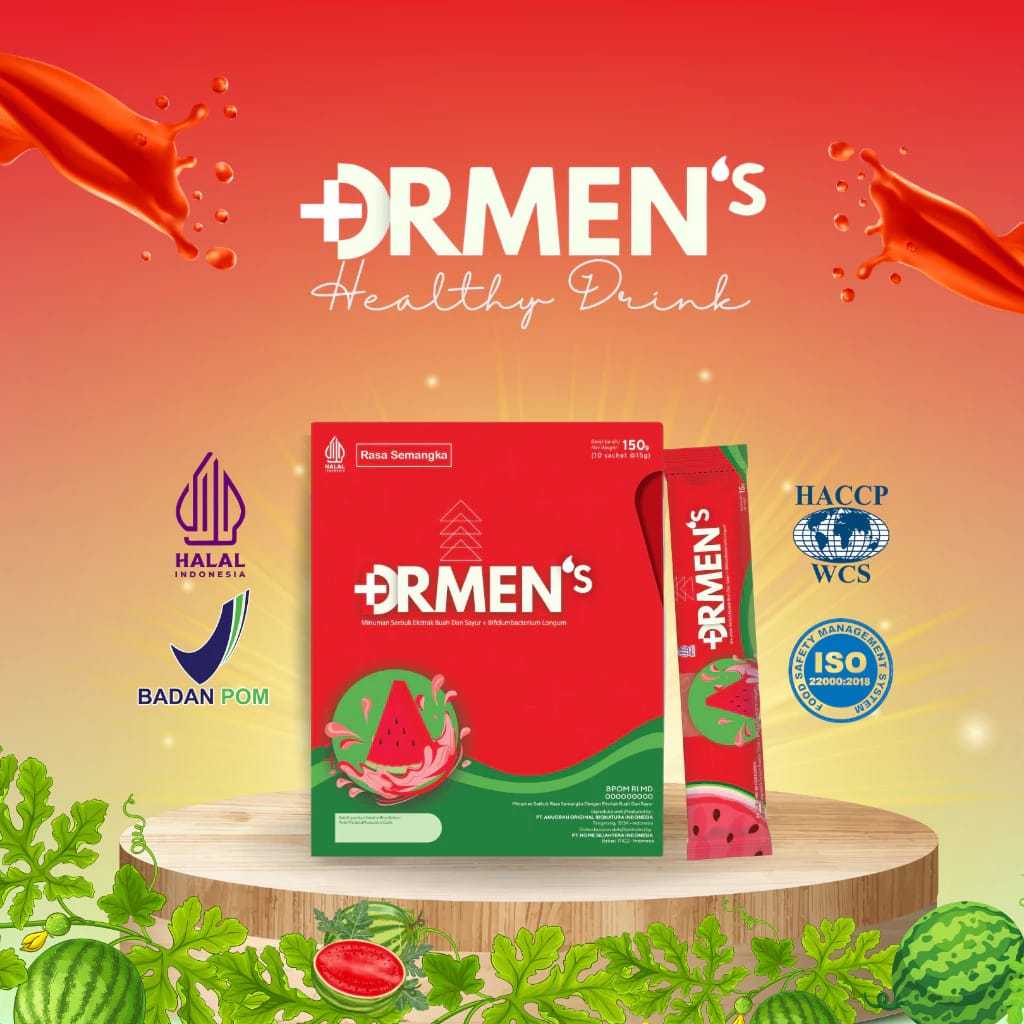 

Dr.men's Minuman Serbuk Herbal Vitalitas Pria Yang Halal dan BPOM